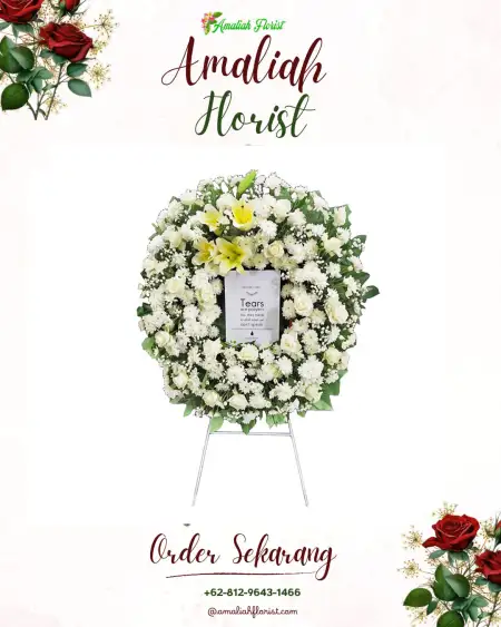 Krans Bunga Duka Kawasan Perkantoran Baranangsiang Bogor